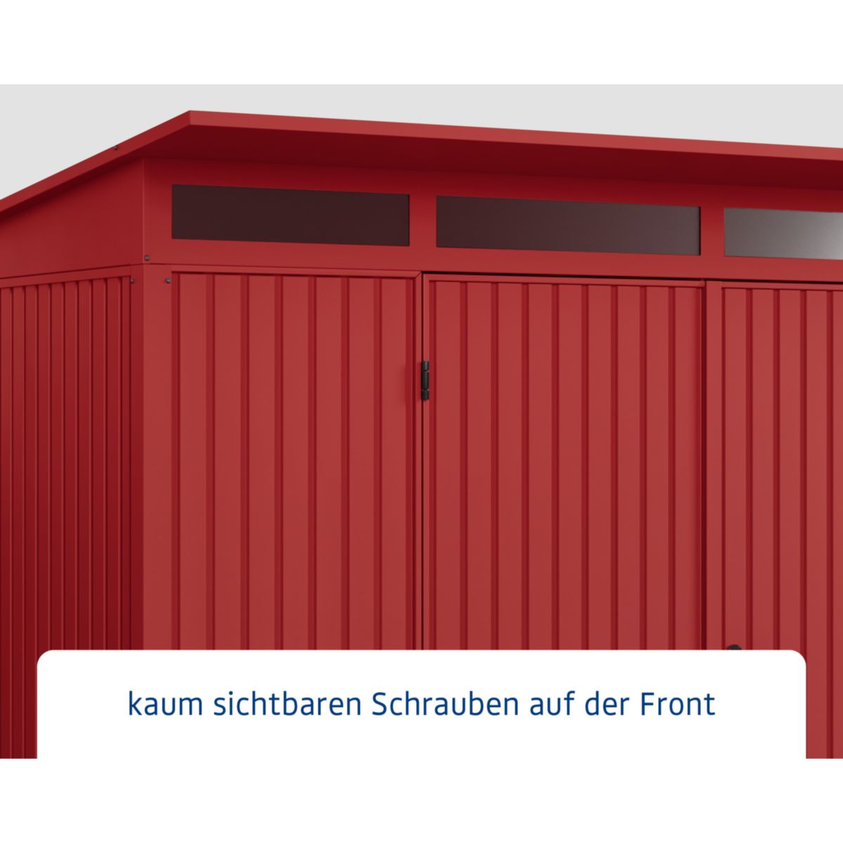 EcoStar  Gerätehaus Trend-PTyp 3RAL3004 2 flg Bild 4