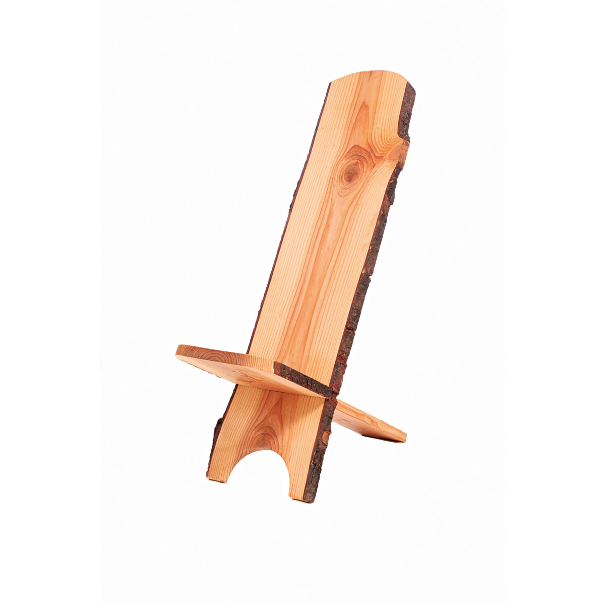 Douglasie-Massivholzbrett unbesäumt ca 120 x 20-25 cm Bild 2