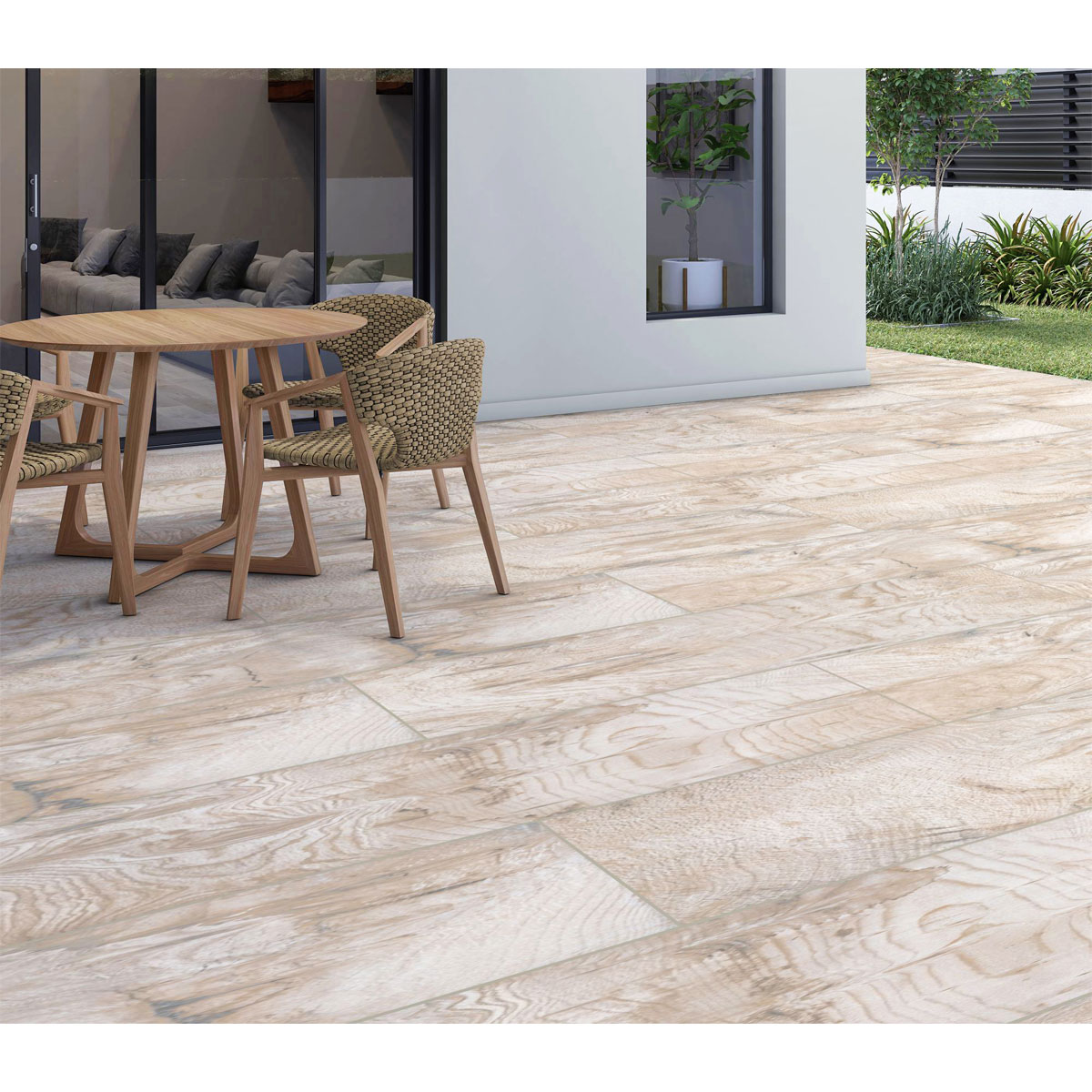 Feinsteinzeug-Platte No.1 Tile Nebraska Elm ca. 30x120 cm Bild 5