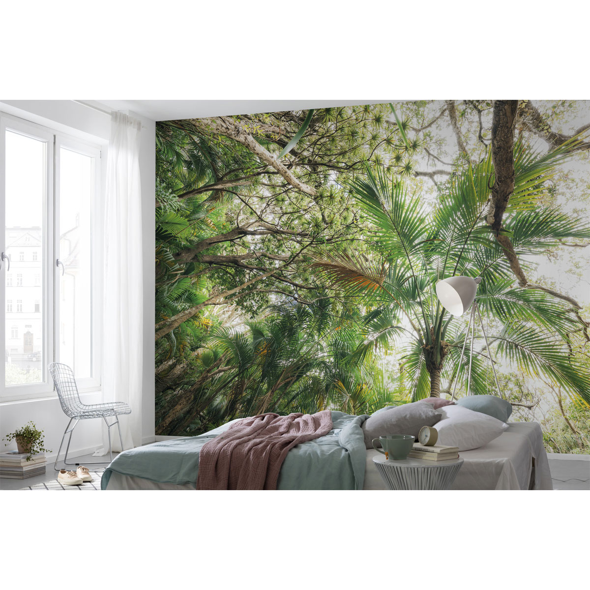 Komar  Vlies Fototapete Touch the Jungle 450x280 cm