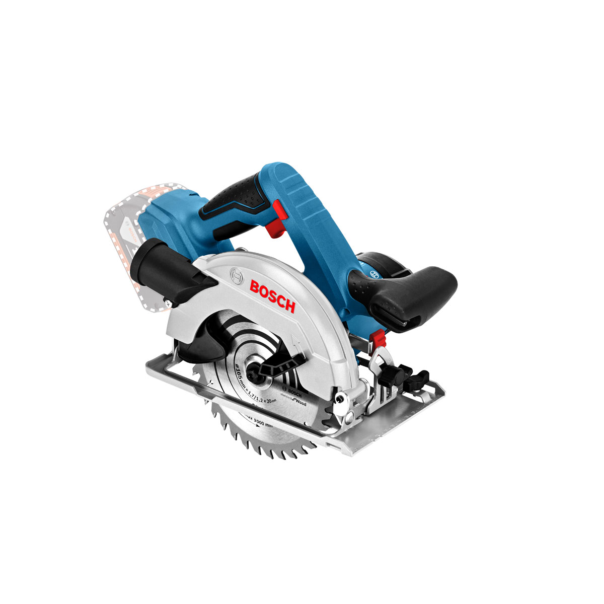 Bosch Professional  Akku-Kreissäge GKS 18V-57 G solo