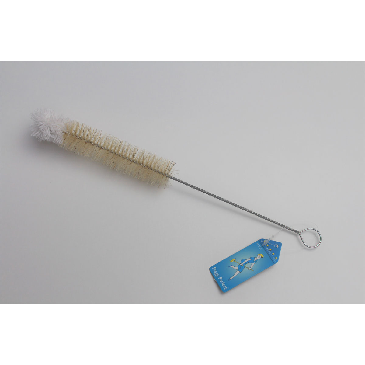 Peggy-Perfect Reinigungsbürste mit Wollschopf