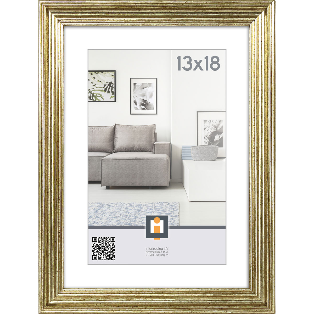 Bilderrahmen Salerno 13x18 cm silber Bild 1