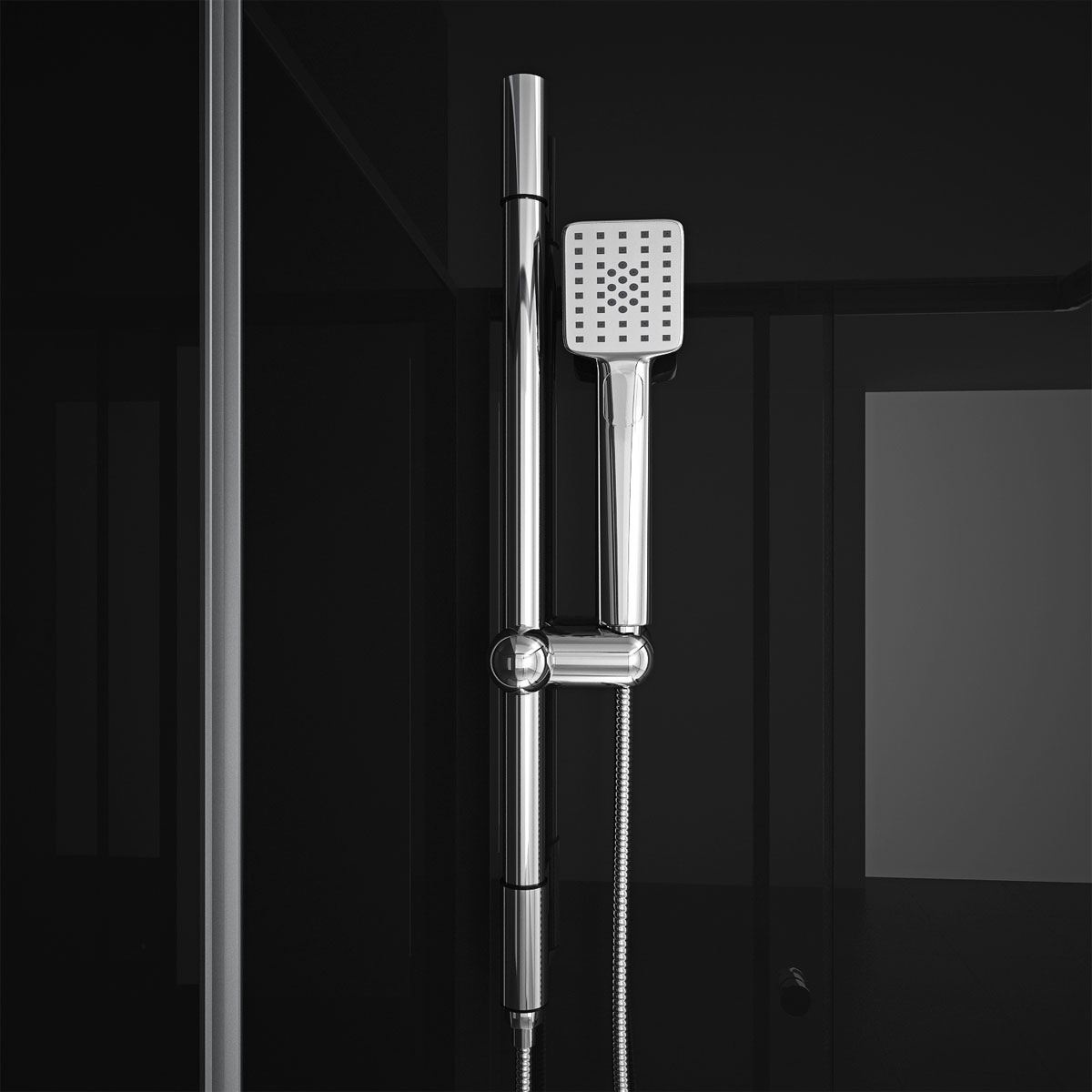 Aurlane Designdusche Soft 80 x 80x 195 cm Bild 3