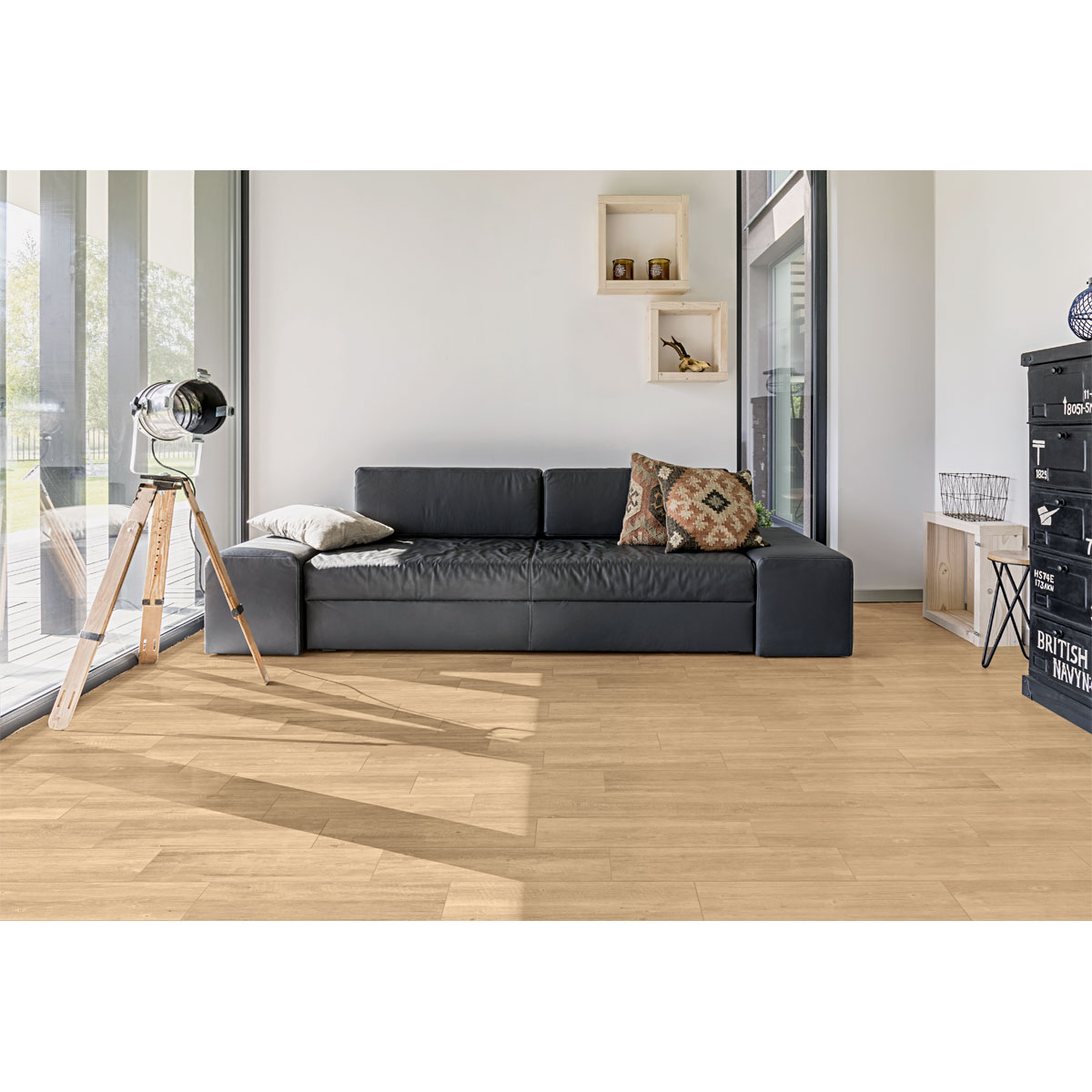 Feinsteinzeug Streetwood honey 30,2 x 60,4 cm Bild 2