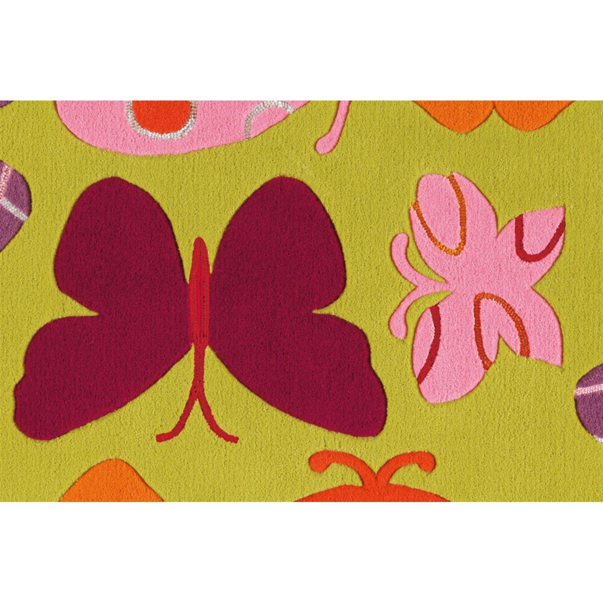 Spirit Glowy 3140 Multi Butterfly 110cm x 160cm Bild 4