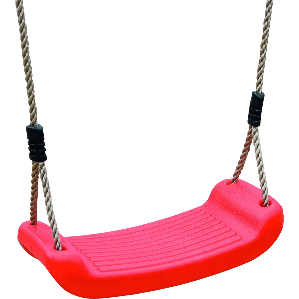 Karibu Doppelschaukel Felix mit Klettergerüst und Netzrampe naturbelassen Bild 4