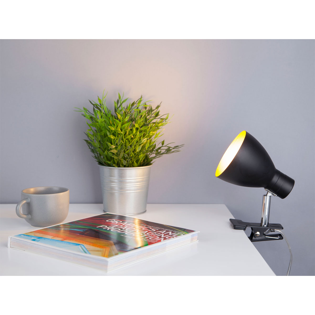 Flector Klemmleuchte Patty schwarz Bild 3