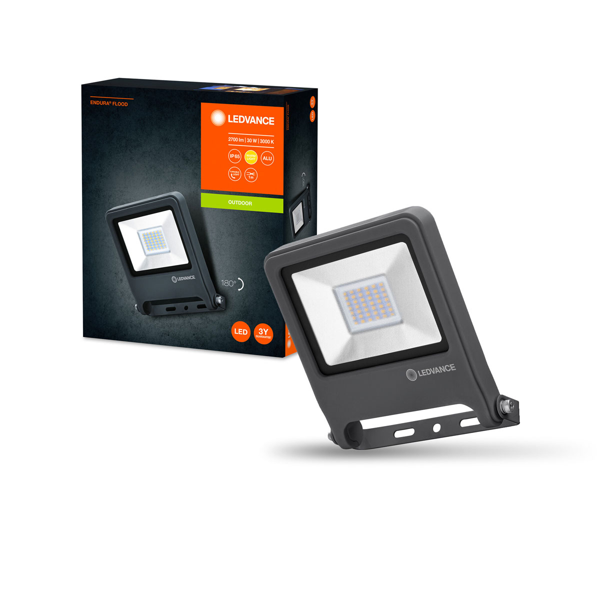 Osram LED Strahler Endura Flood 30W grau Bild 5