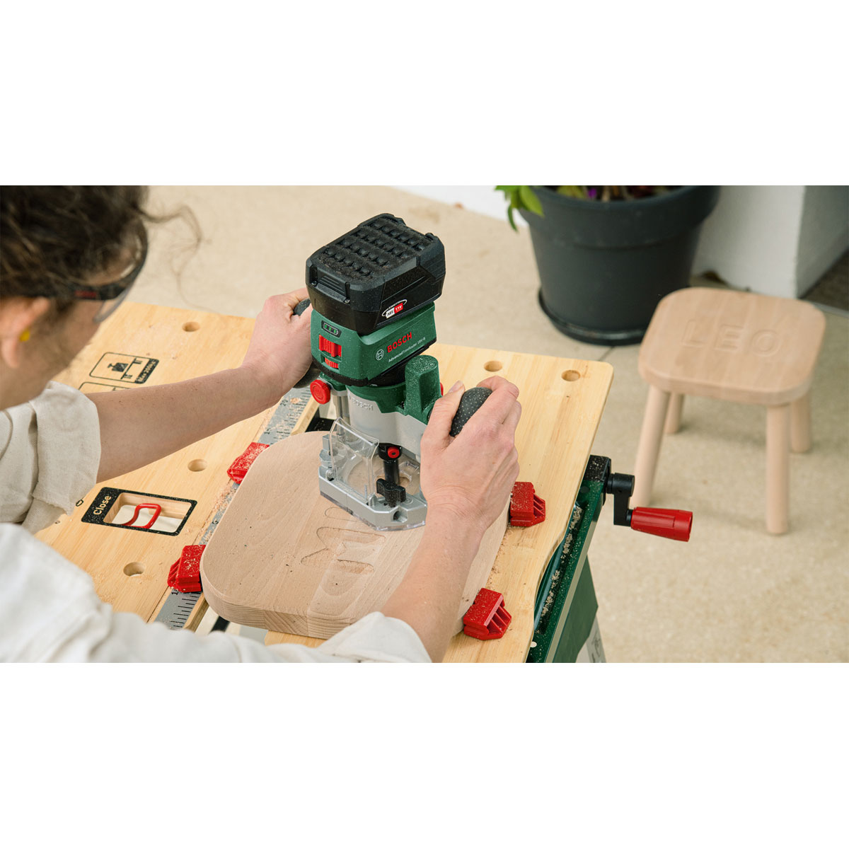 Bosch Akku- Kombifräse Advanced TrimRouter 18V-8 Bild 9