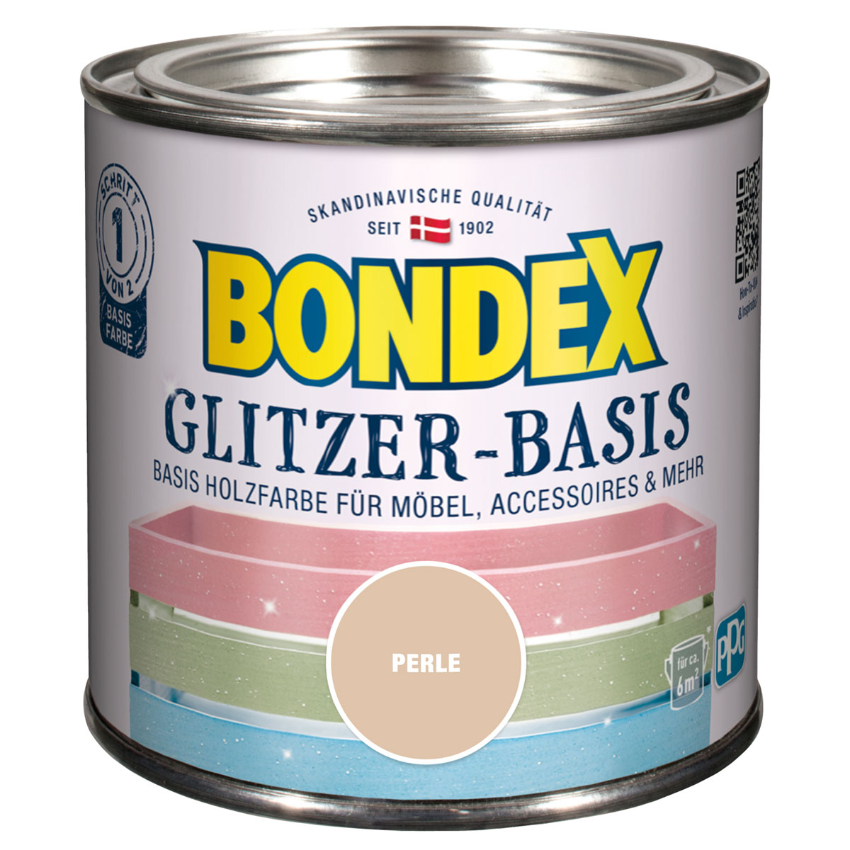 Bondex Glitzer-Basis Perle 500 ml