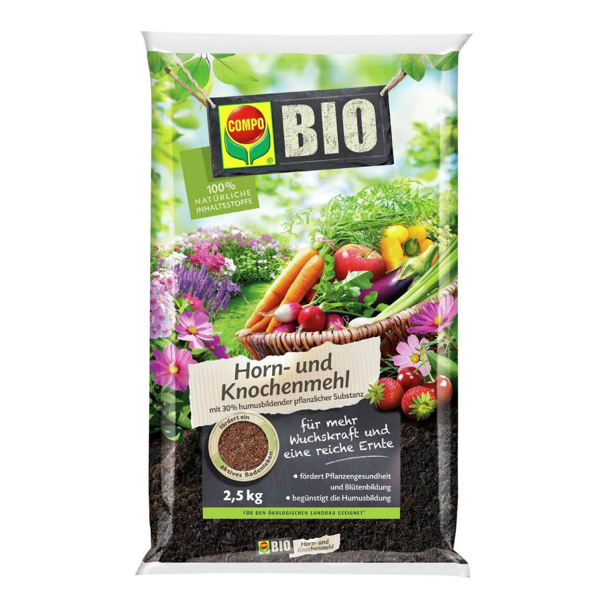 Compo BIO Horn- und Knochenmehl 2,5 kg