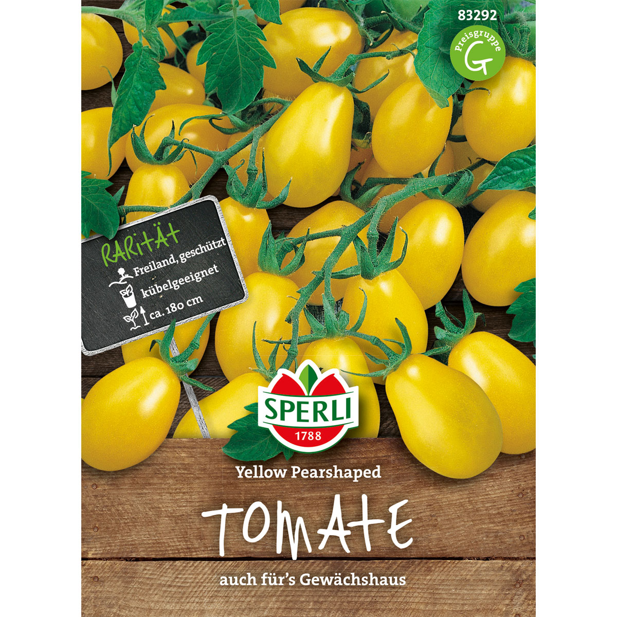 Sperli Tomaten Yellow Pearshaped Bild 1