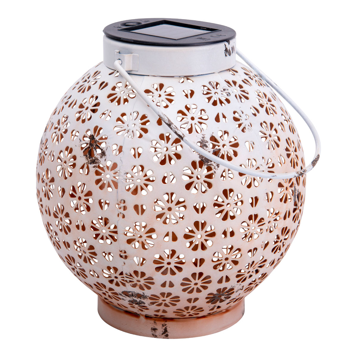 näve  LED-Solardekoleuchte weiß 18 cm Bild 1