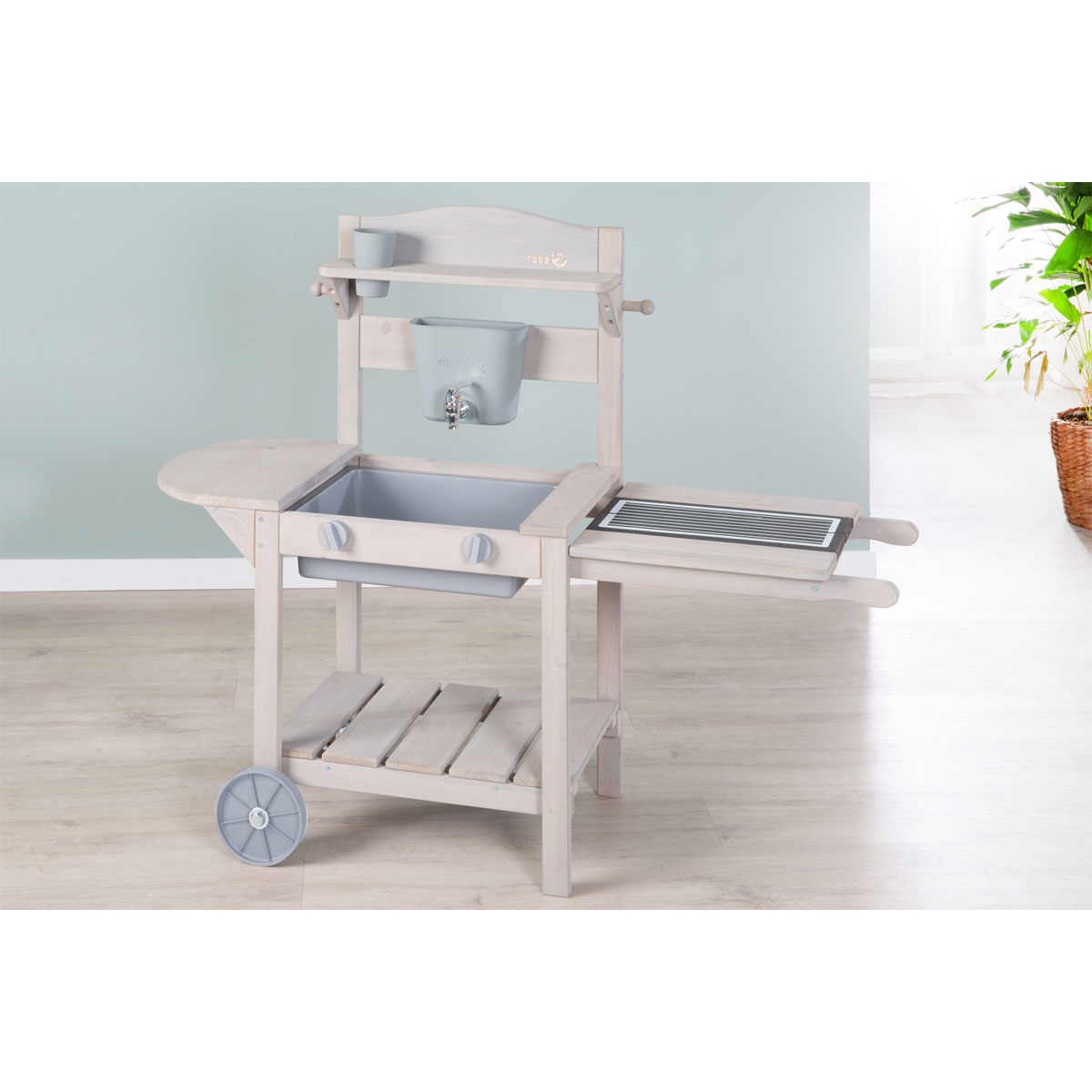 Spiel- und Matschküche „Mobil“ 115x89x41,5 cm Bild 3