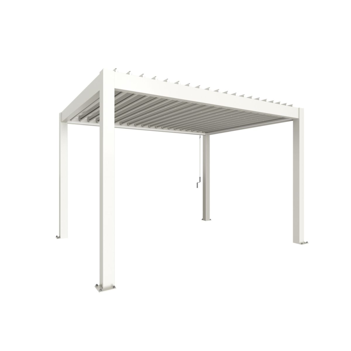 Biohort Pergola Gr. 4x3 weiss 404,5x 312x 264 cm