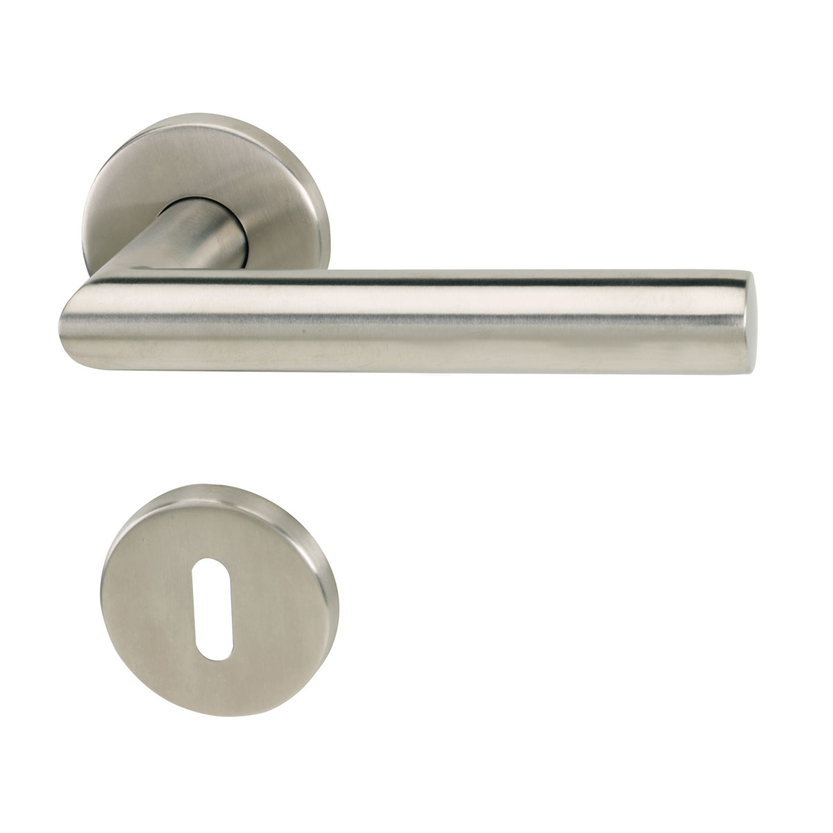 Alpertec Rosettengarnitur Moskau - R Edelstahl