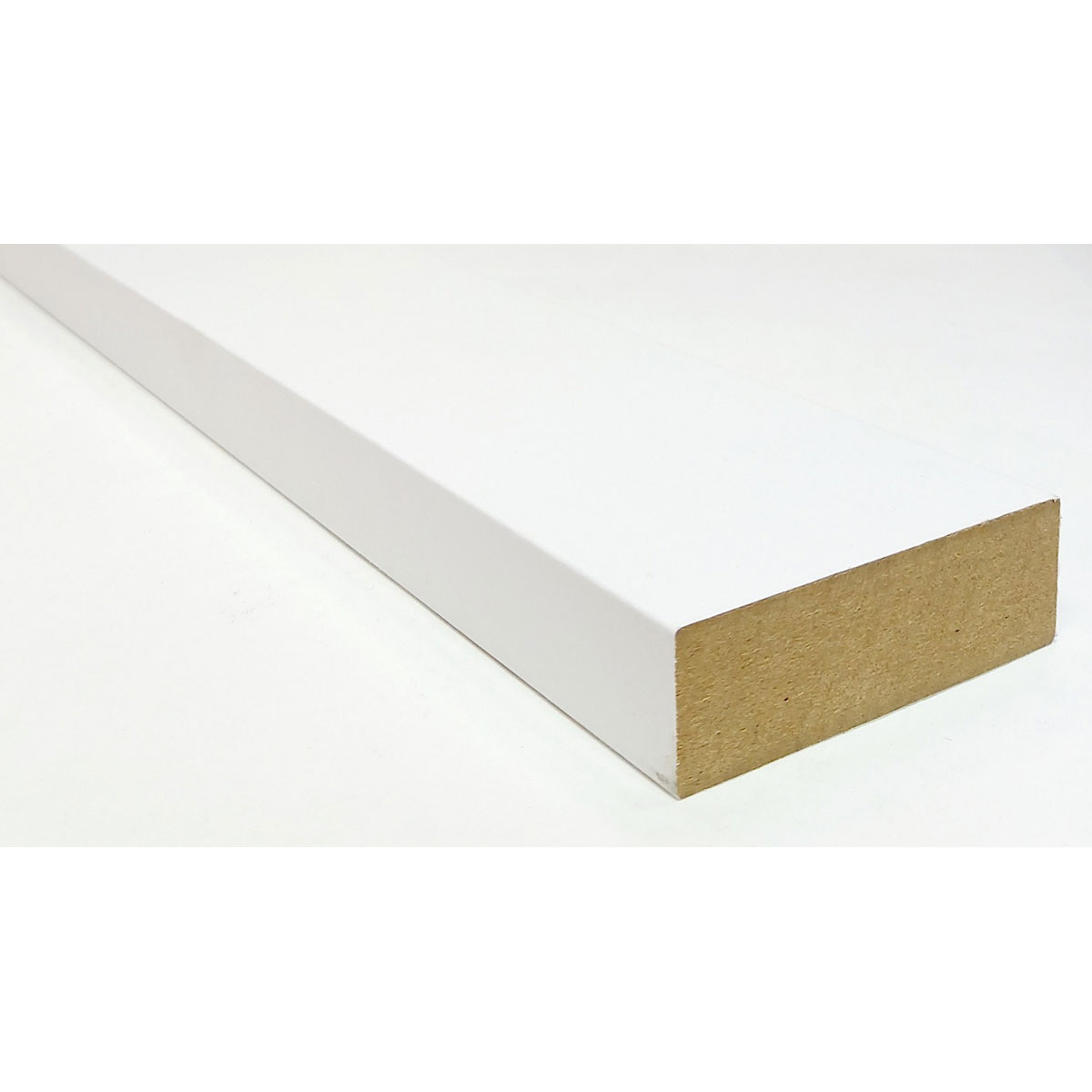 Konstruktionsleiste weiß 6 x 1,9 cm