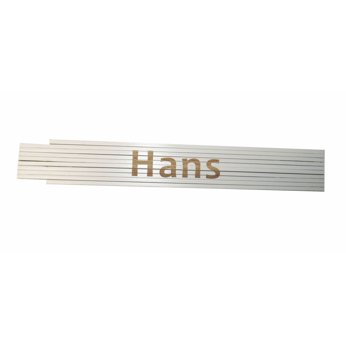 Meterstab Hans 2m weiß