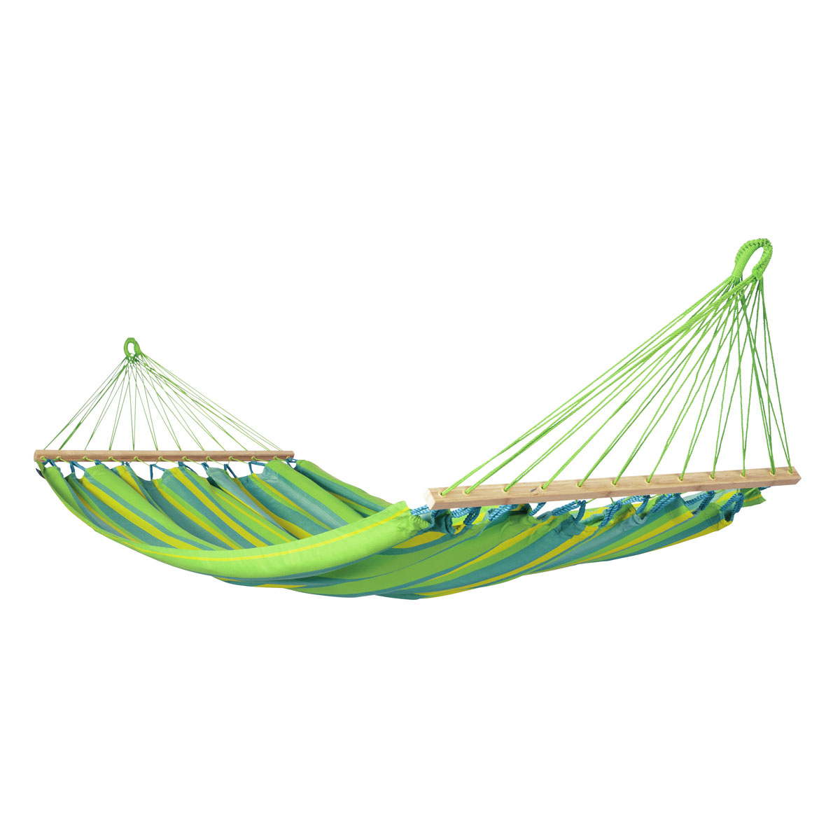 La Siesta Doppel-Stabhängematte Alisio Almond Wetterresistent