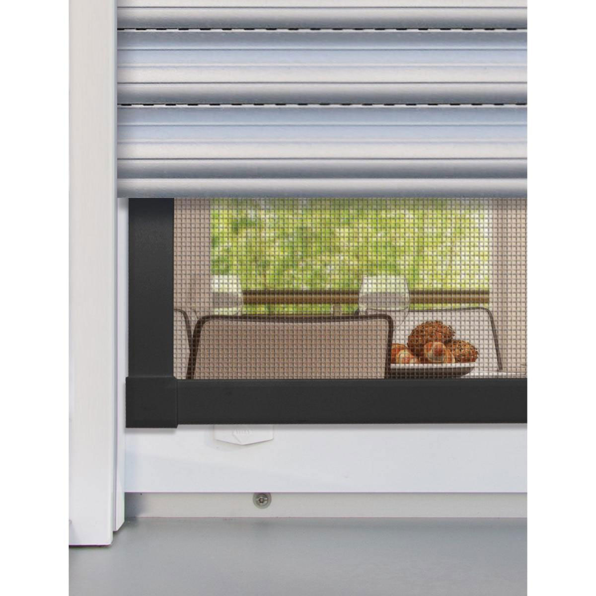 Schellenberg Insektenschutz-Fenster Premium 140 x 150 cm anthrazit Bild 6