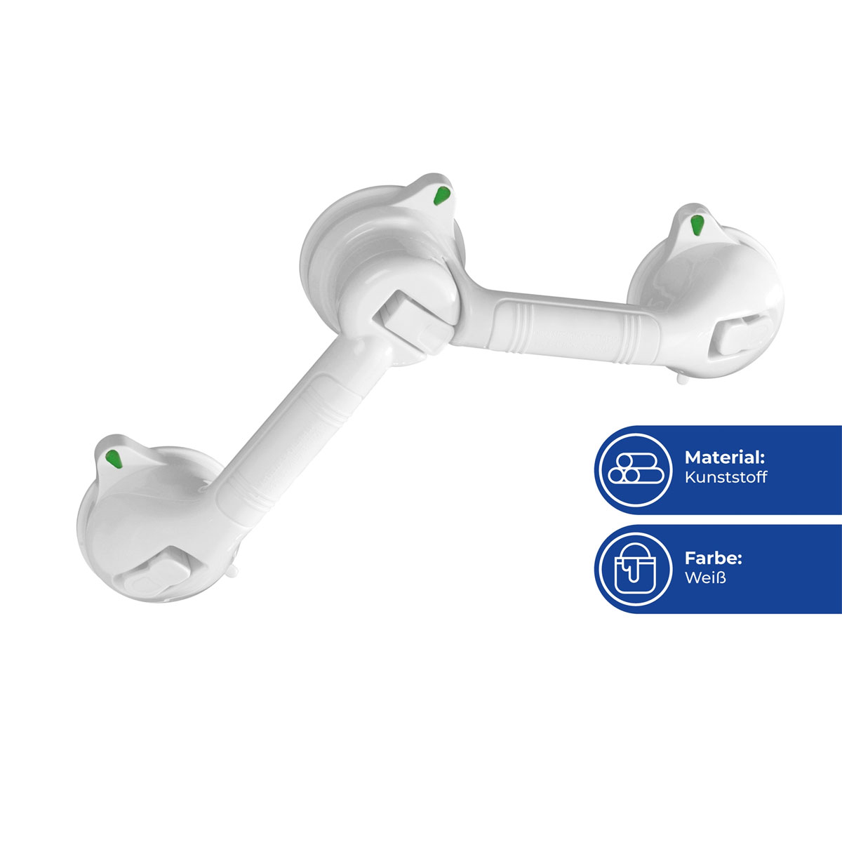 Wenko  Wandgriff Secura Trio mit Ampelfunktion Bild 5