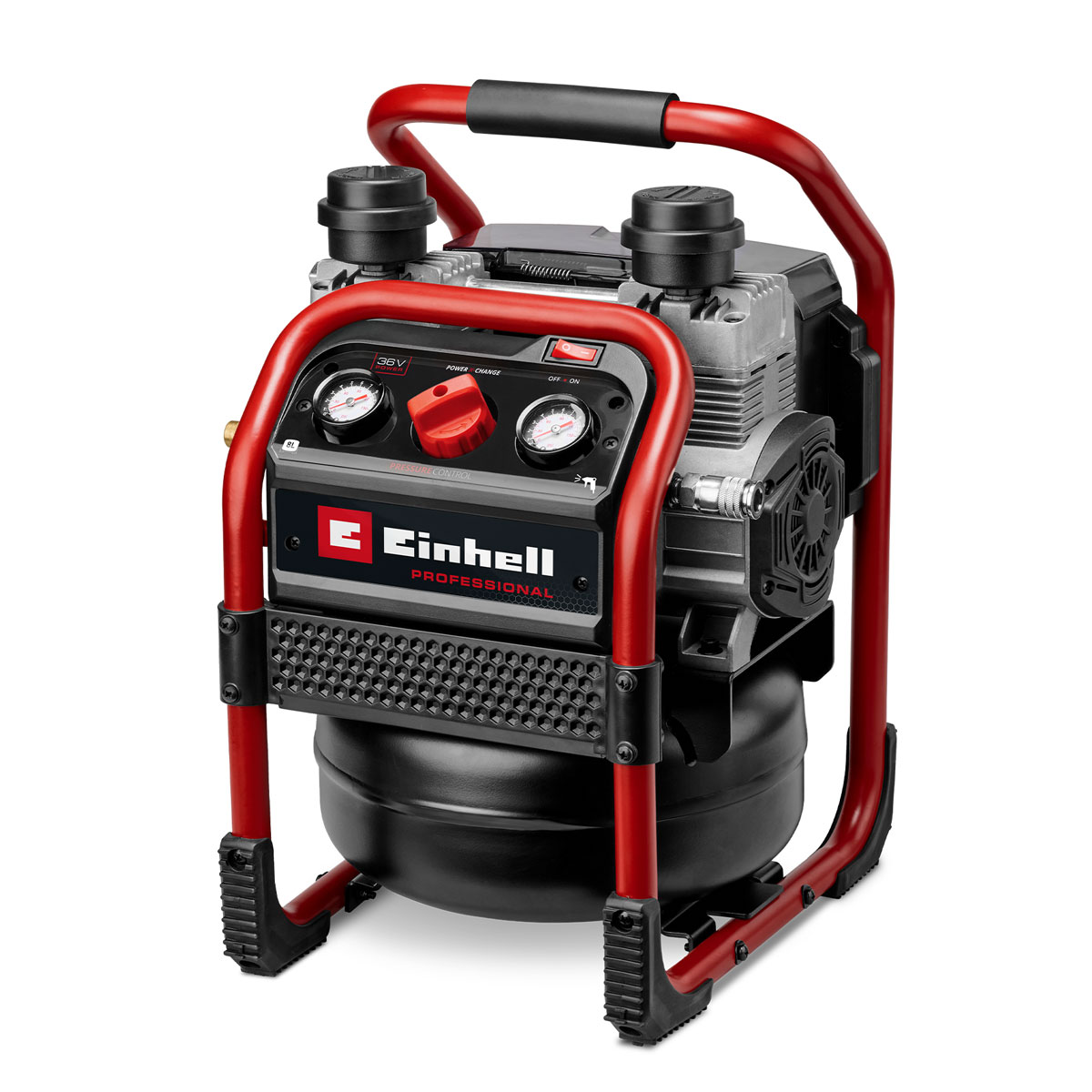 Einhell Professional Akku-Kompressor SILENZZO 36/210