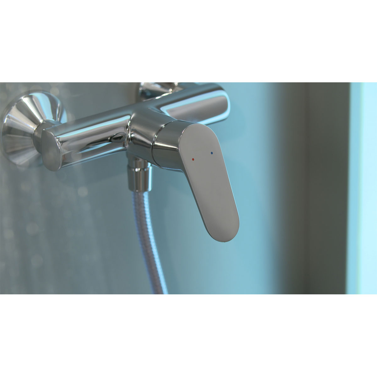 Hansgrohe Einhebel-Brausemischer Focus Aufputz chrom Bild 2