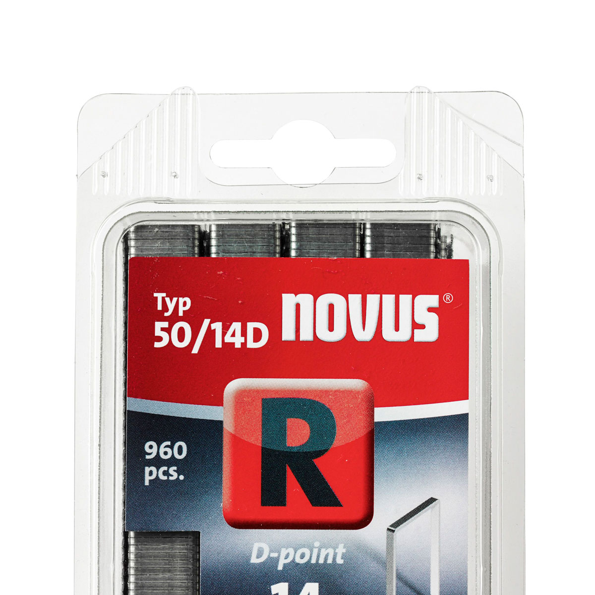 Novus Flachdrahtklammer R Typ 50/14 D 14 mm