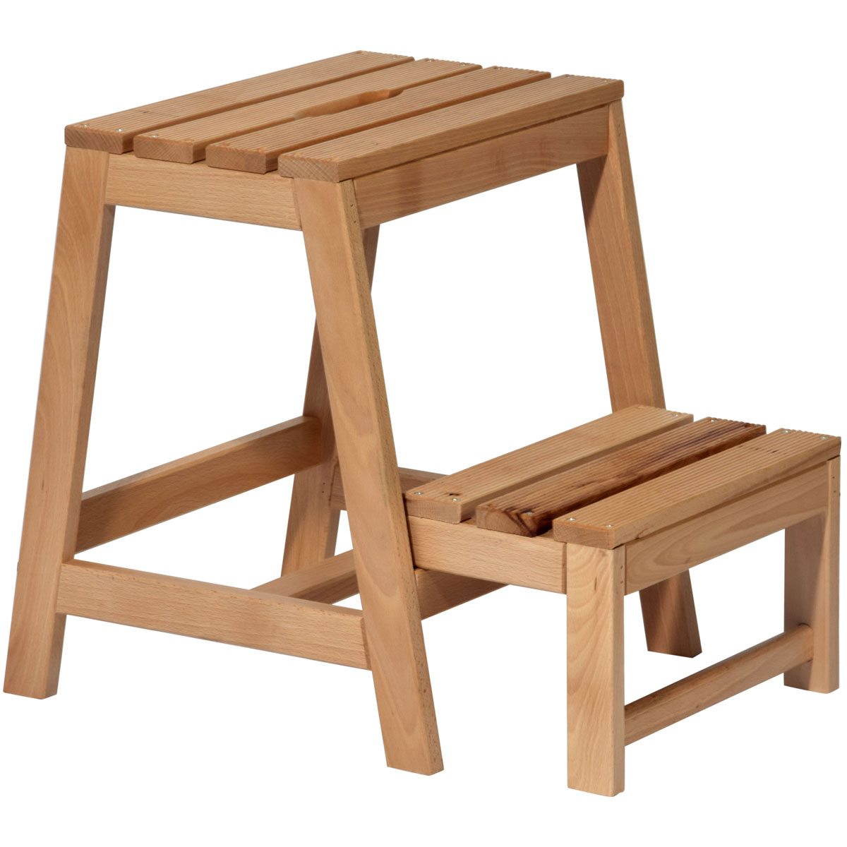 dobar Klapphocker 53/39 x 38 x 45 cm natur Bild 5