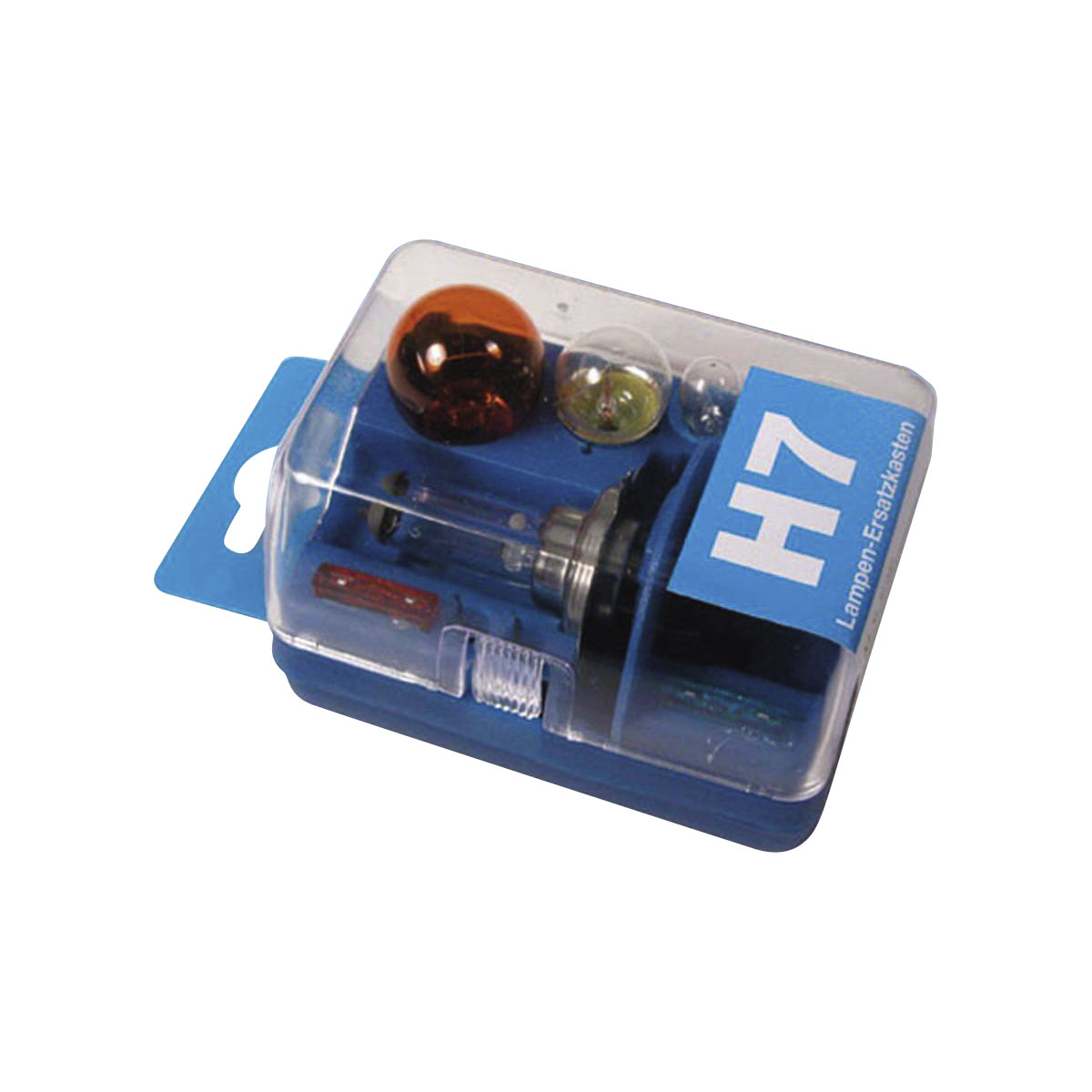 Leuchten-Set H7 blau 5-teilig