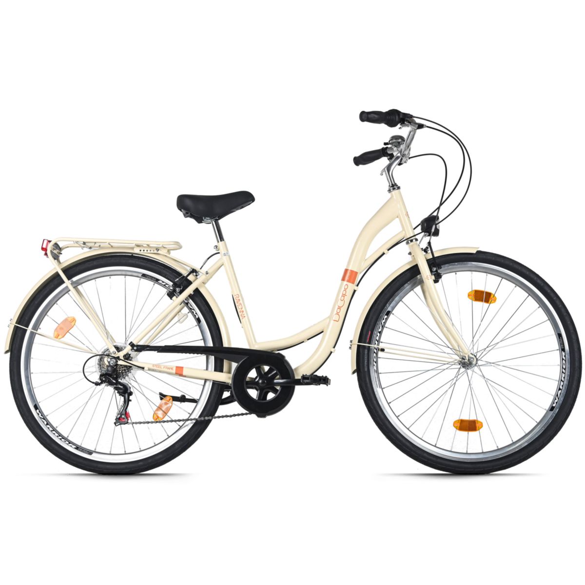DaCapo Trekkingrad Damen 28'' Ravenna 6 Beige 6 Gänge RH 48 cm