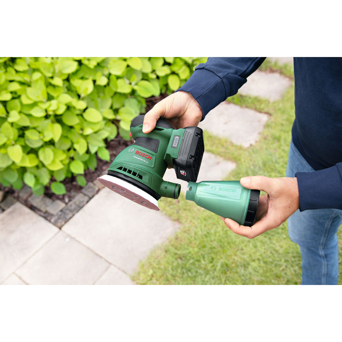 Bosch Akku-Exzenterschleifer Universal Orbit 18V-20 solo Bild 7