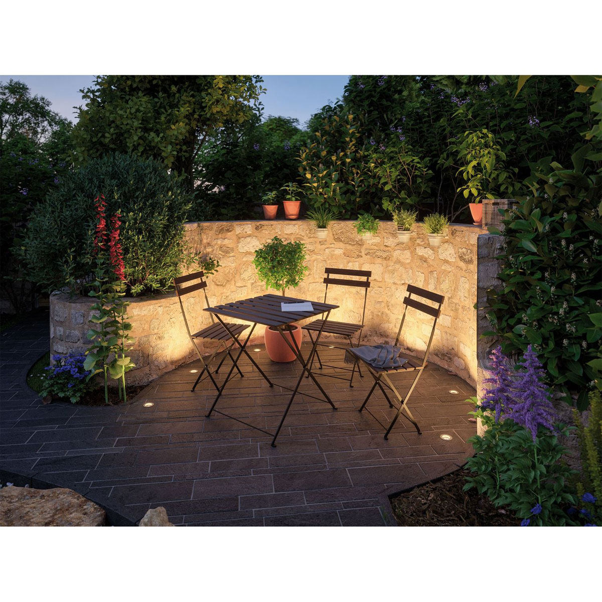 Paulmann Outdoor Plug und Shine Floor Mini Set silber Bild 6