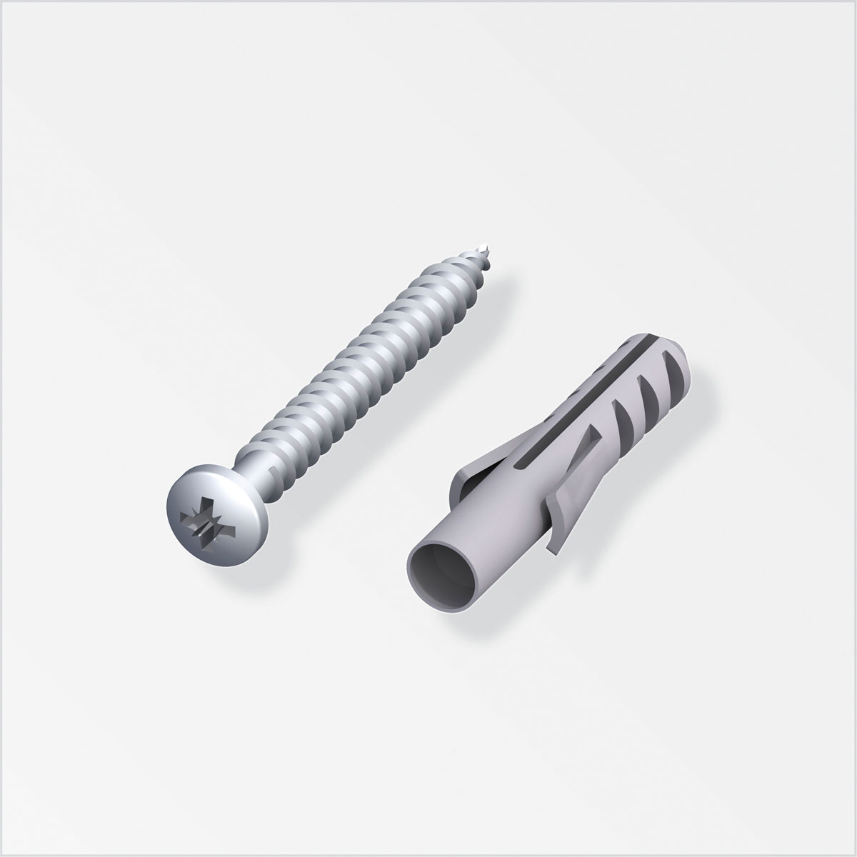 MyTool Schrauben mit Dübel 4 x 40 mm 8 Stück