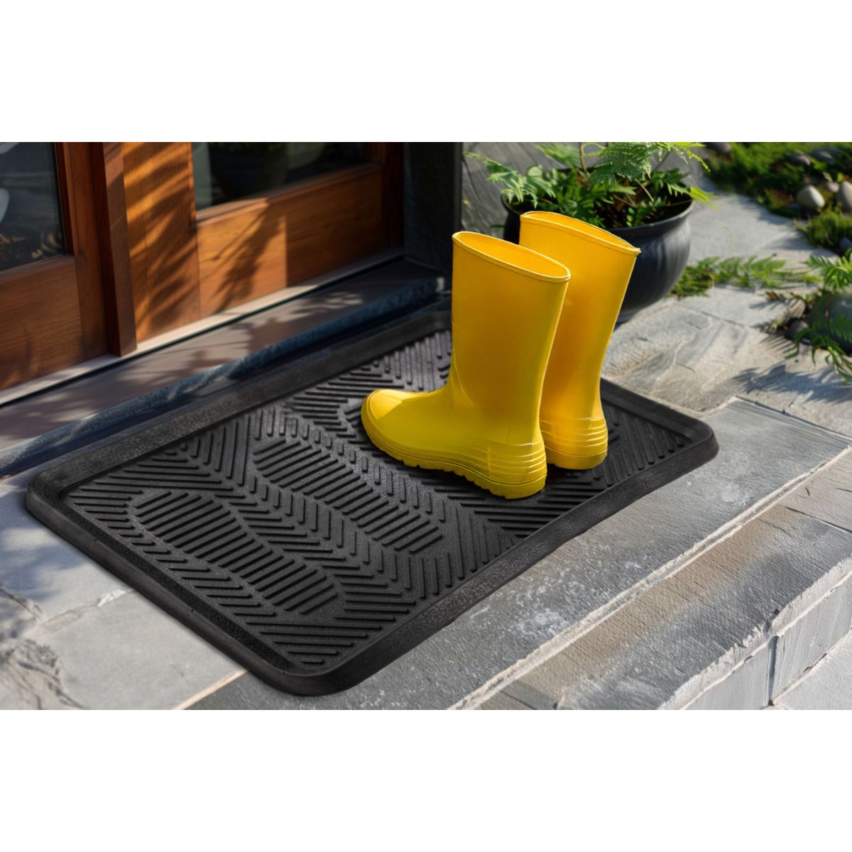 Fußmatte First Step 125 schwarz 40 x 60 cm Bild 2