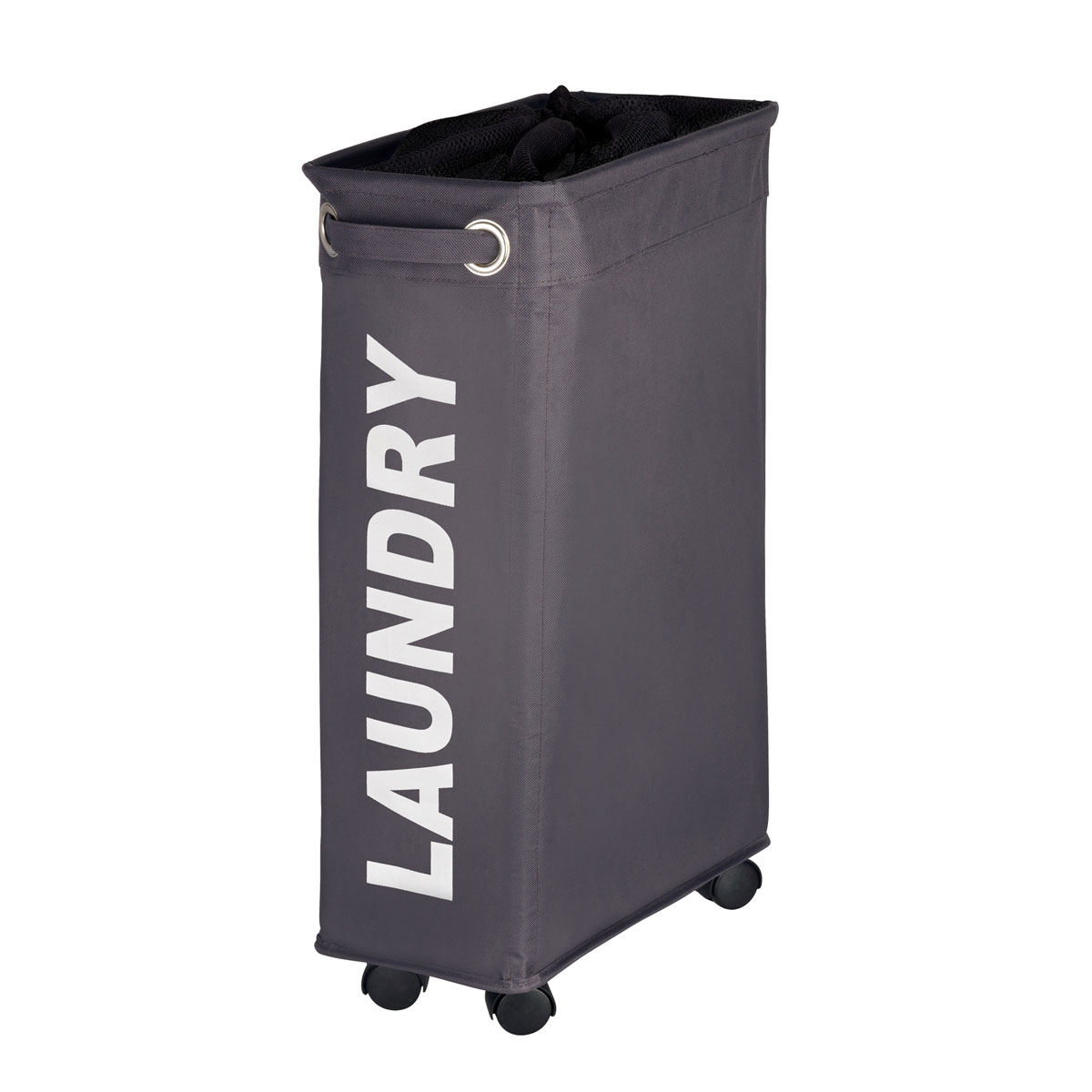 Wenko Wäschesammler Corno grau 43 l