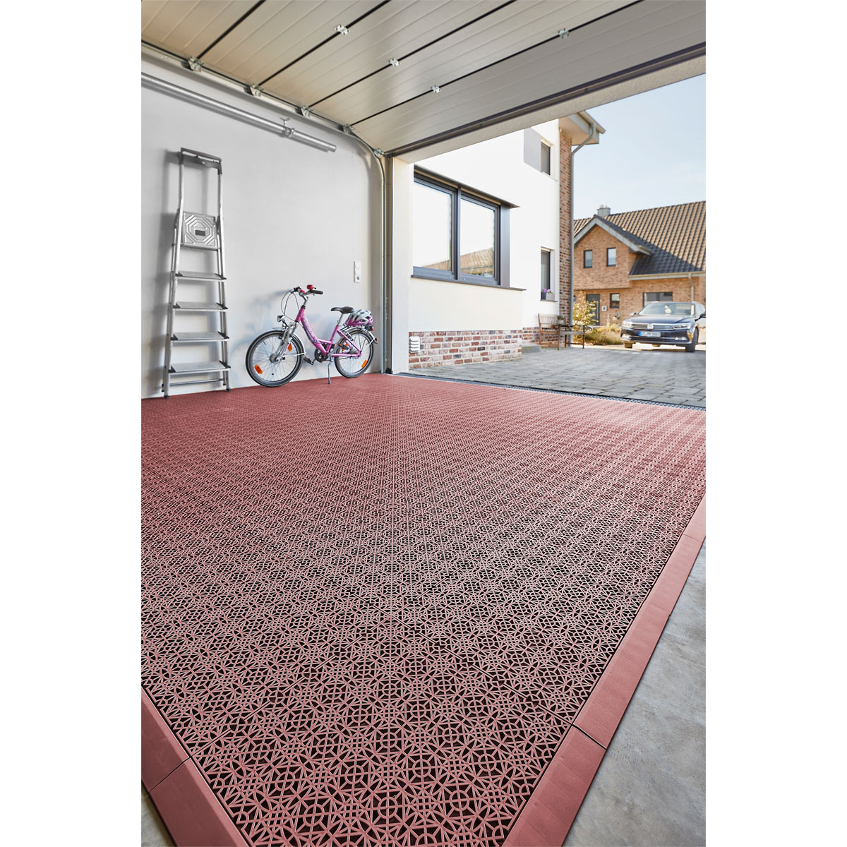 Kunststofffliese Terra Sol terrakotta 38 x 38 cm Bild 4