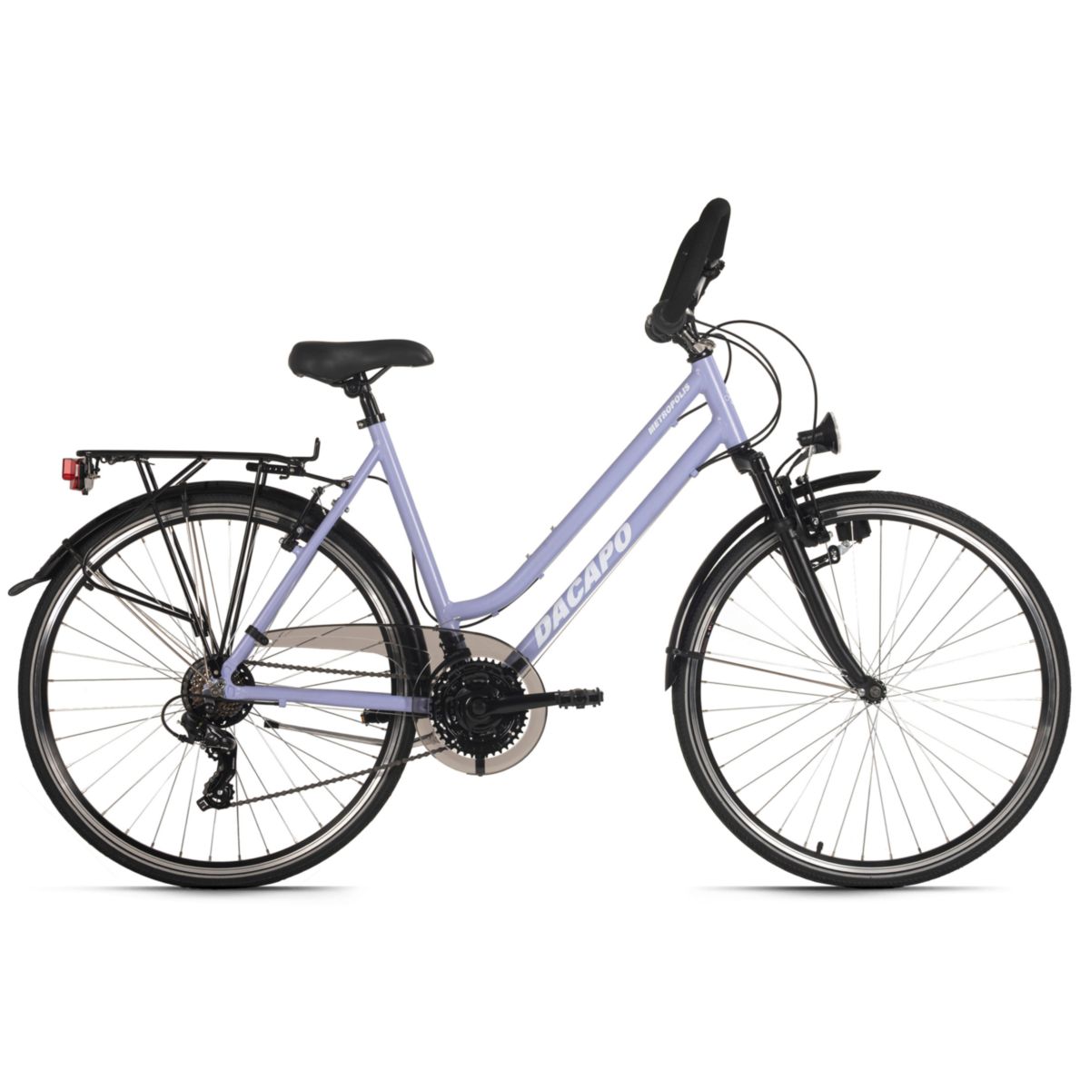 DaCapo Trekkingrad Damen Alu-Rahmen 28'' Metropolis taubenblau RH 53 cm Multipositionslenker