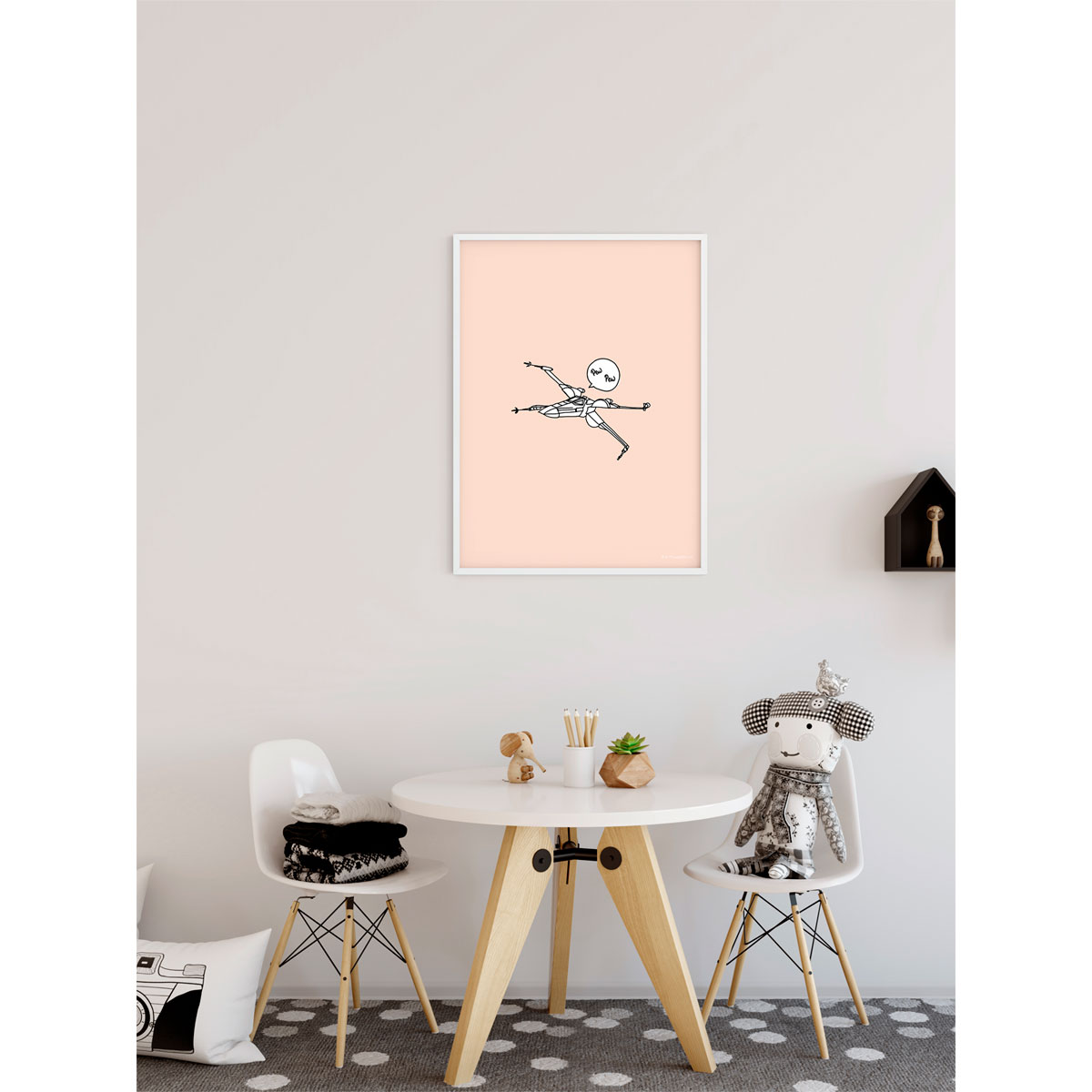 Komar  Wandbild Star Wars Pew Pew 30x40 cm
