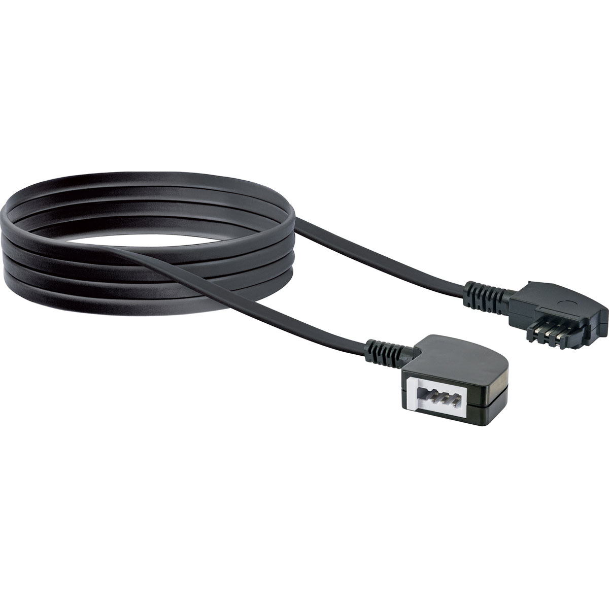 Schwaiger  Telefon-Verlängerung TAE 6 m schwarz Bild 5