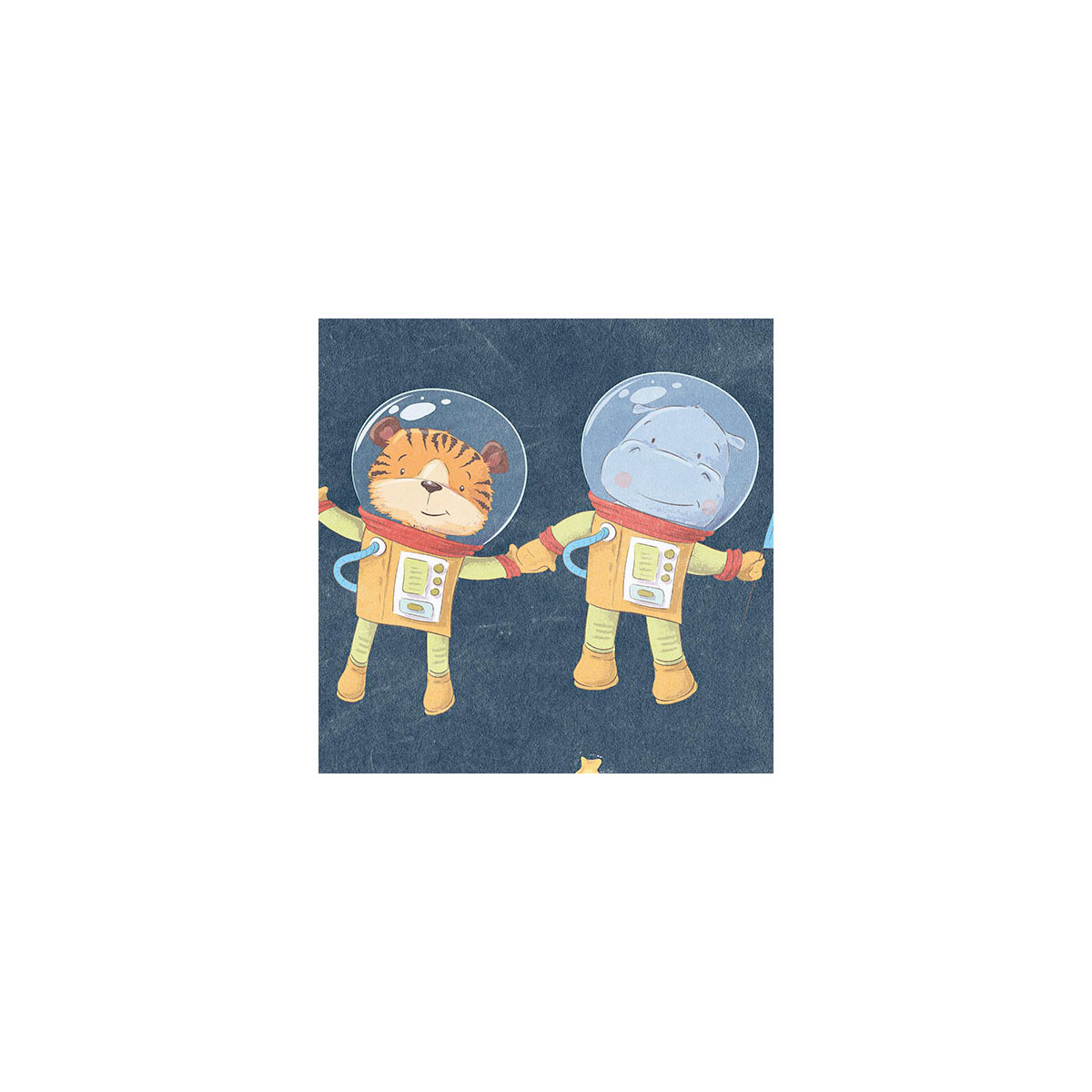 Komar  Vlies Fototapete Friends in Space 350x280 cm Bild 8