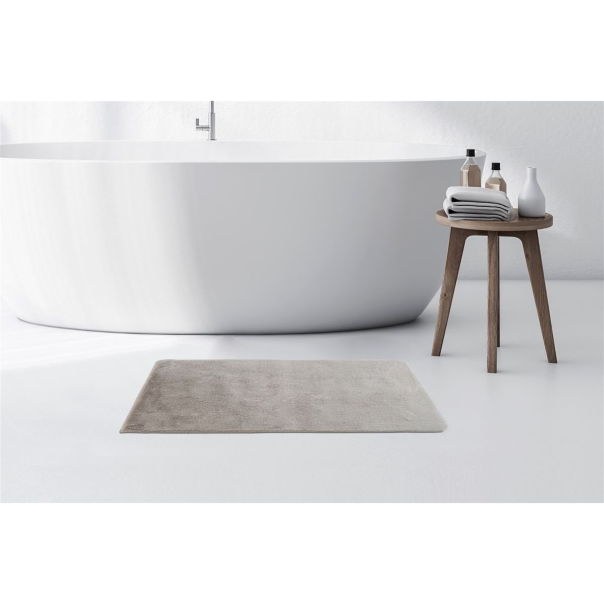 Badematte Rabbit Light 325 hellgrau 50 x 90 cm Bild 2