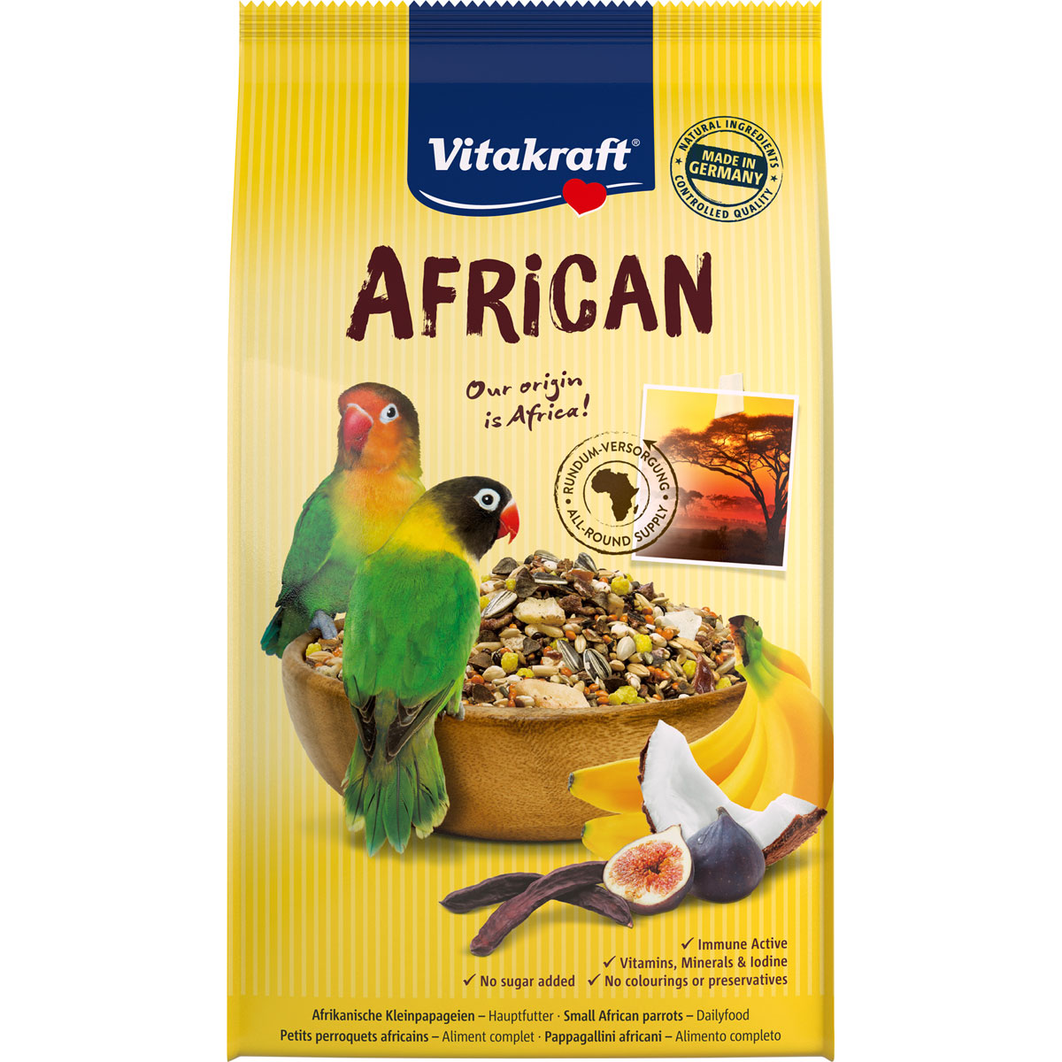 Vitakraft  Hauptfutter African Agapornid 750 g Bild 2