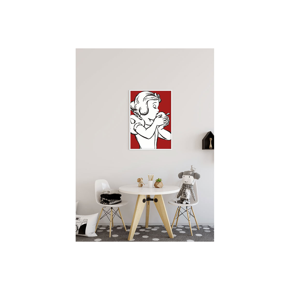 Komar  Wandbild Snow White Apple Bite red 30x40 cm Bild 6