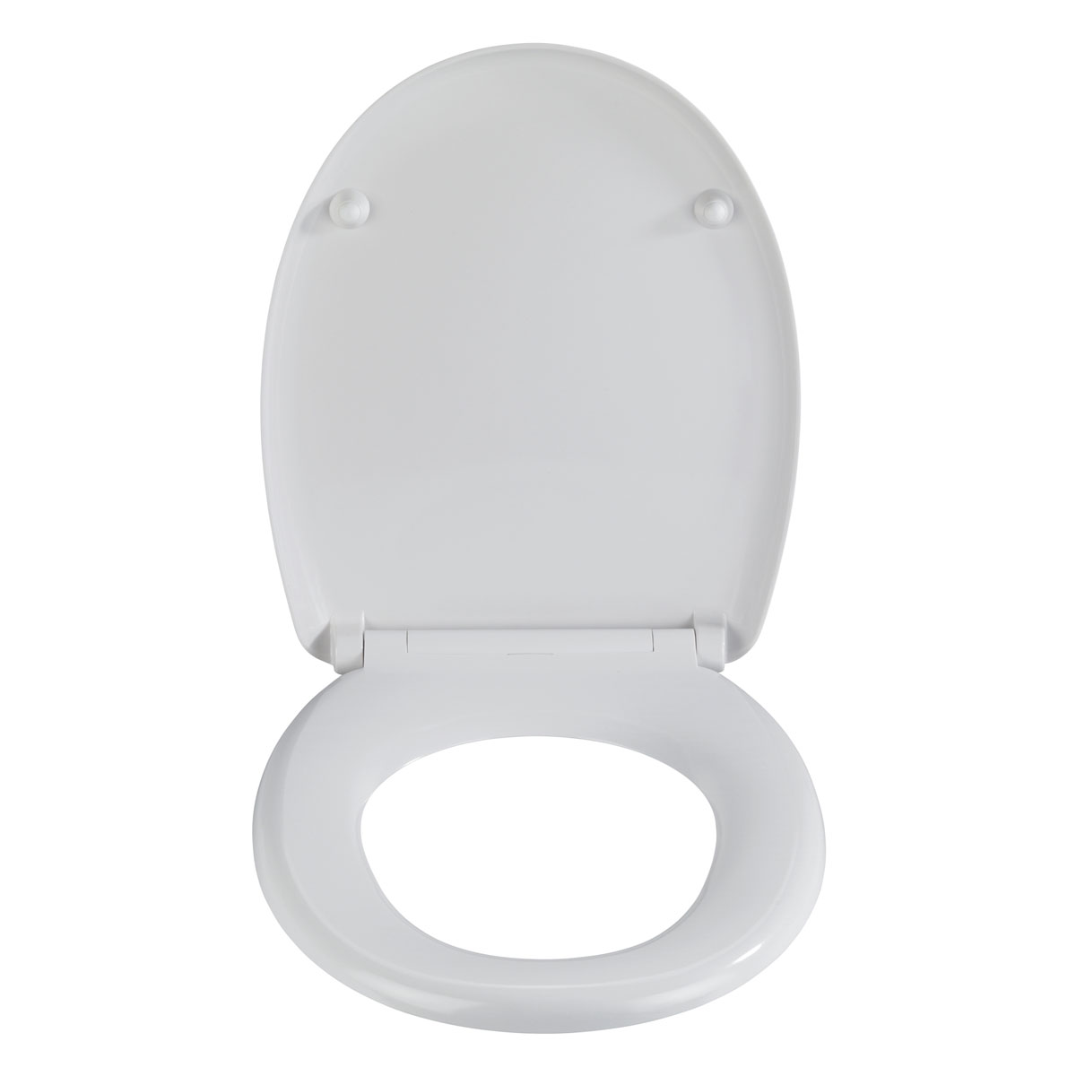 Wenko Premium WC-Sitz Stella Grau antibakteriell mit Absenkautomatik Bild 3