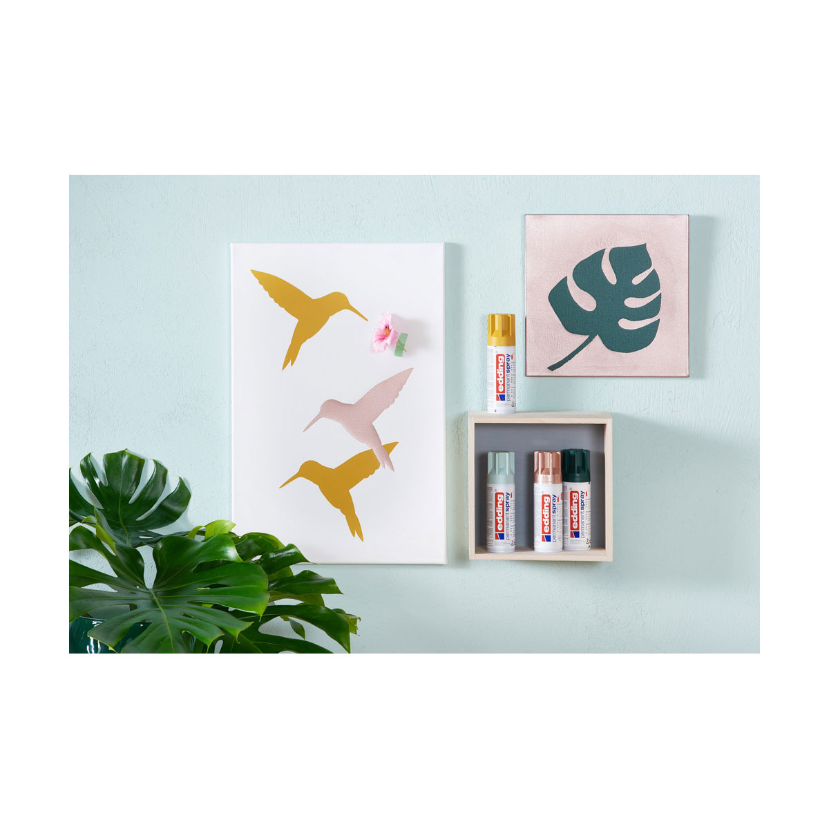 Edding  Spray 5200 champagner gold seidenmatt Bild 9