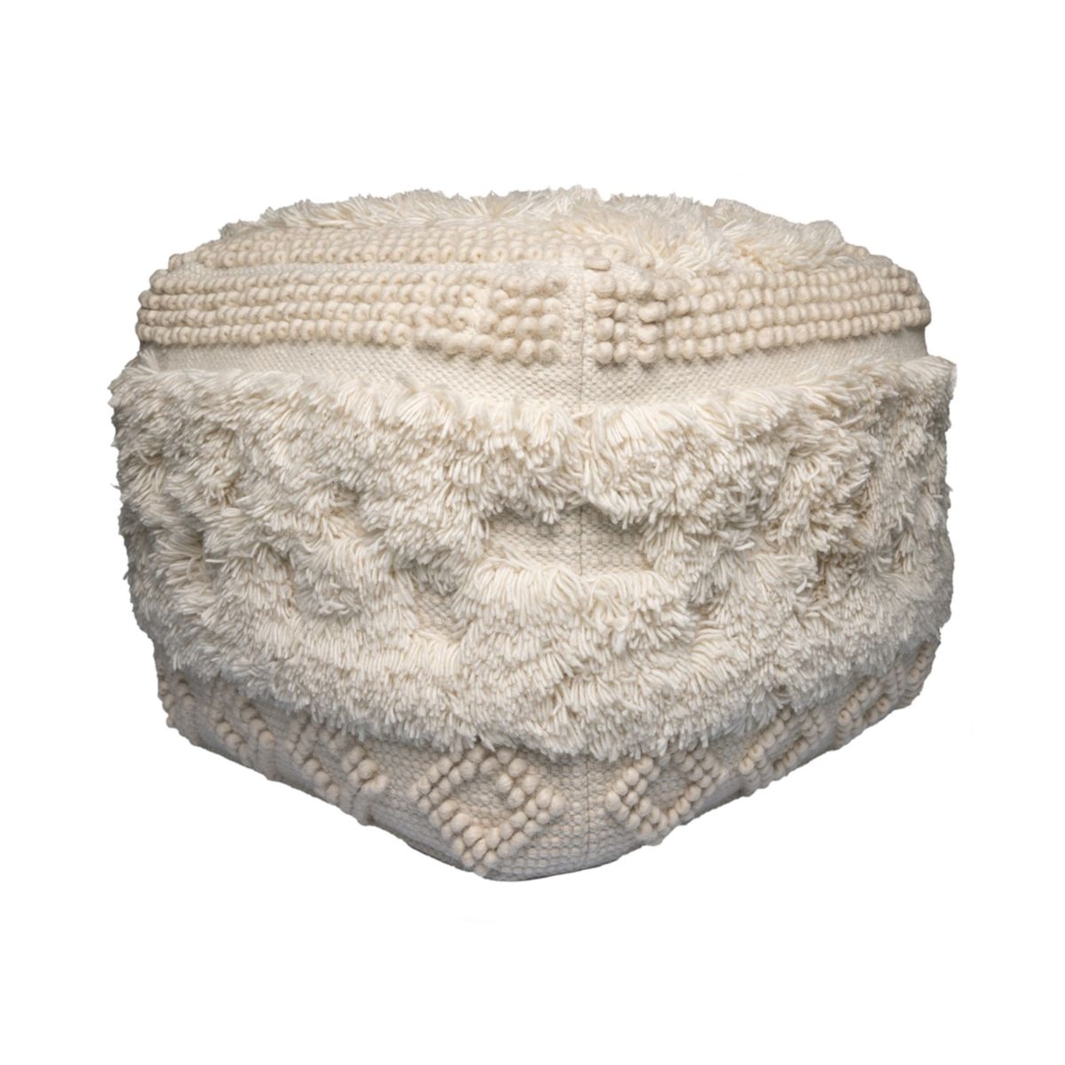 Pouf Hocker Bohist 125 Natural 50x50cm