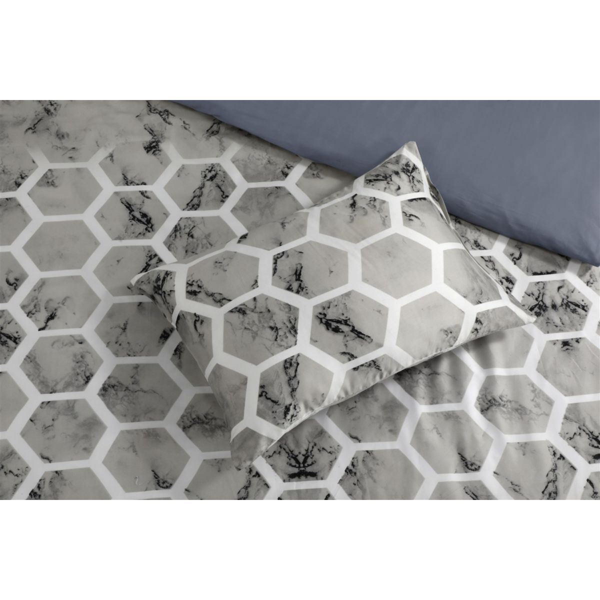 Bettwäsche Aventura 125-NL Grau 240cm x 240cm / 60cm x 70cm (2 Stück) Bild 5