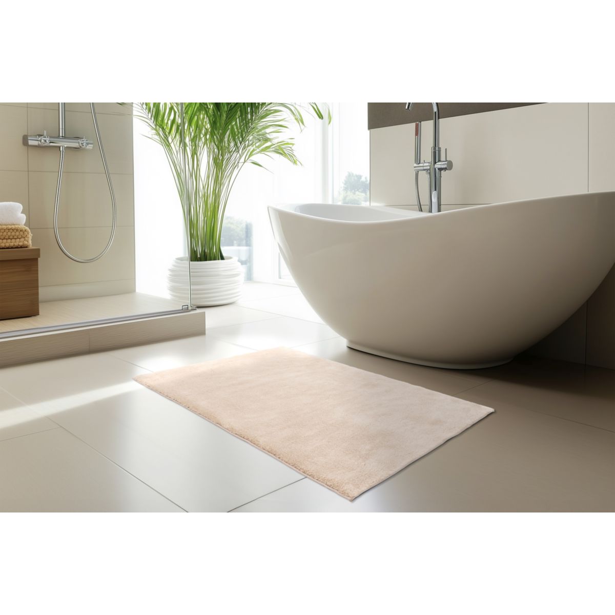 Badematte Fresh Step 525  beige 67 x 110 cm Bild 3